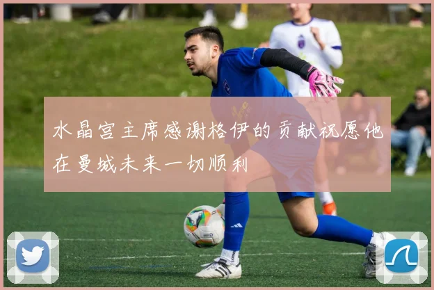 水晶宫主席感谢格伊的贡献祝愿他在曼城未来一切顺利